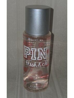 VICTORIA'S SECRET PINK FRESH & CLEAN BODY MIST 2.5 FL OZ Travel Size